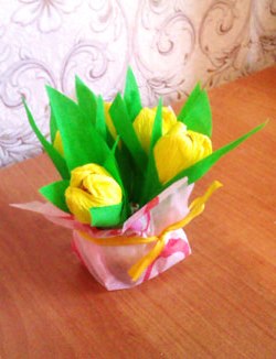 Букет з цукерок