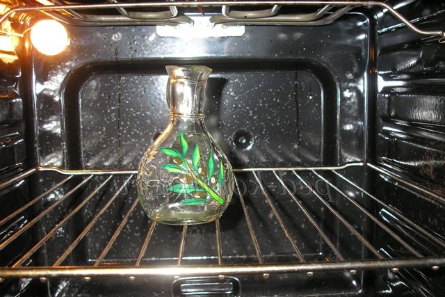 Розпис скляного глека. Майстер-клас