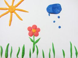 Пластилинография у другій молодшій групі