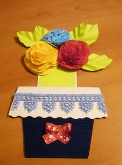 Листівка мамі своїми руками