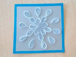 Квіллінг сніжинки