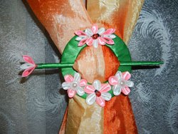 зажим для штор своїми руками