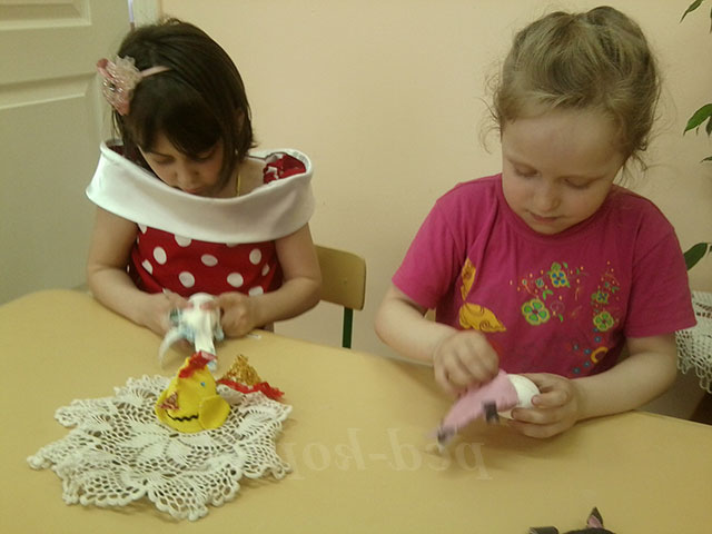 Великодні тваринки своїми руками