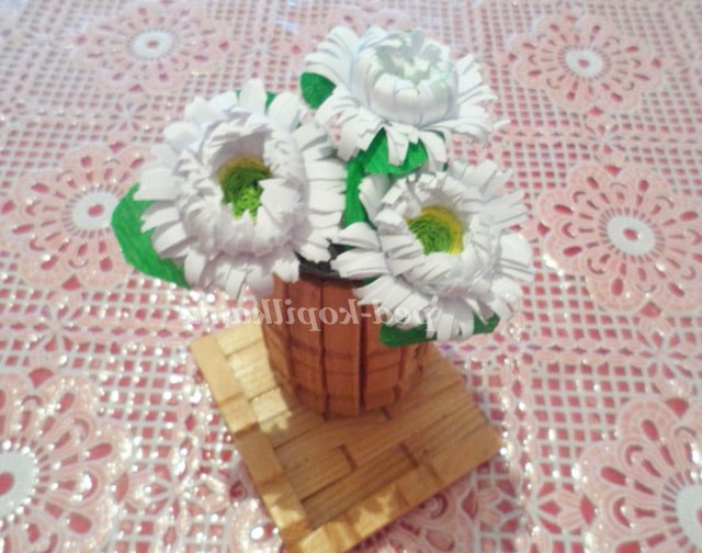 Квіллінг майстер-клас. Хризантеми