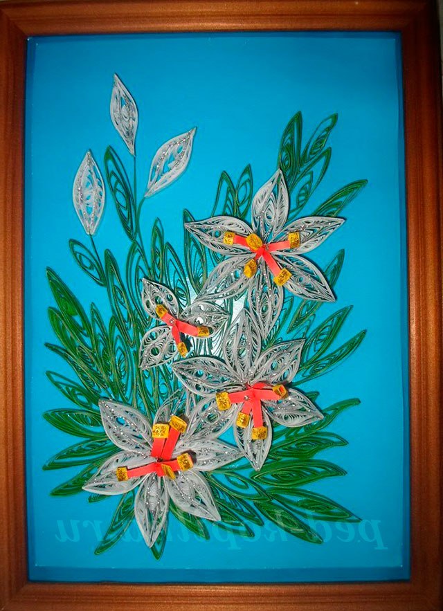 Квіллінг. Лілії