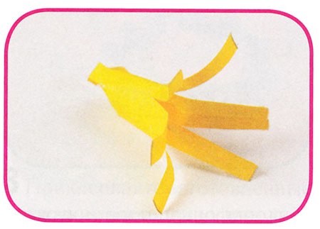 Астра з паперу своїми руками