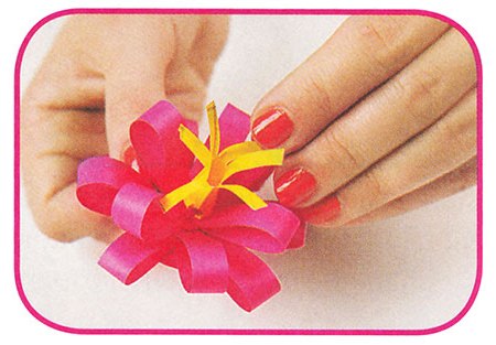 Астра з паперу своїми руками