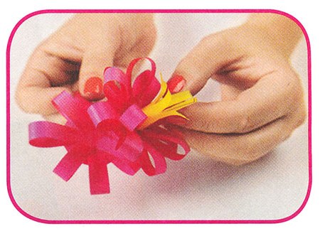 Астра з паперу своїми руками