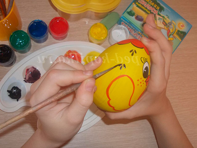 Розпис дерев'яного яйця. Майстер-клас