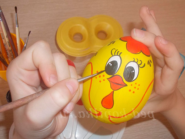 Розпис дерев'яного яйця. Майстер-клас