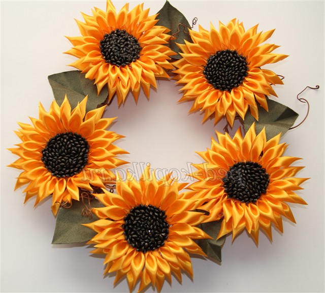 Вінок із соняшників своїми руками. Майстер-клас Вінок із соняшників своїми руками. Майстер-клас