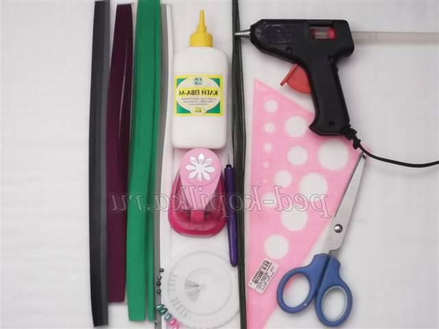 Картина з квітами. Квіллінг майстер клас Картина з квітами. Квіллінг майстер клас