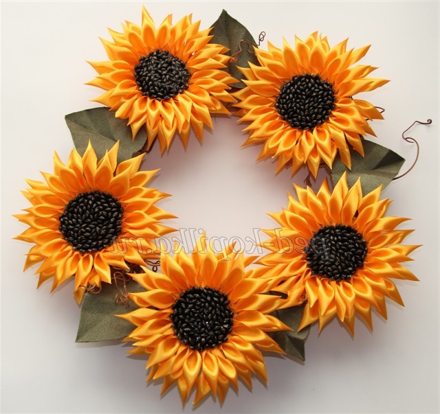 Вінок із соняшників своїми руками. Майстер-клас Вінок із соняшників своїми руками. Майстер-клас