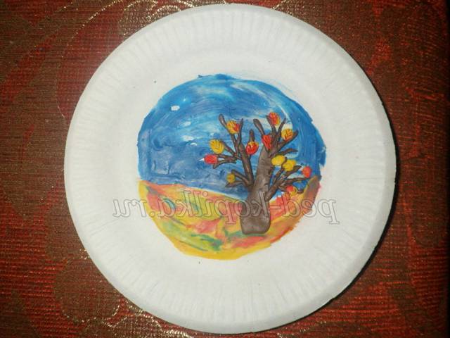 Пластилинография по темі Осінь Пластилинография по темі Осінь