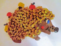 Аплікація їжачок своїми руками Аплікація їжачок своїми руками