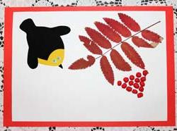 Осіння аплікація своїми руками