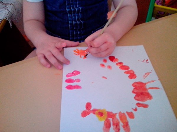 Фото з заняття за ДЕНЬ у дитячому садку