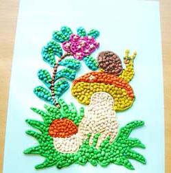 Пластилинография. Дари осені