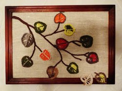 Осіннє панно своїми руками