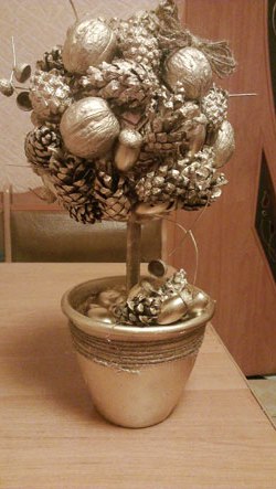 Осінній топіари своїми руками