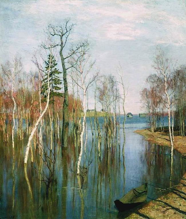 Левітан. Велика вода