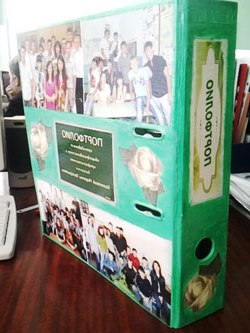 Папка для портфоліо своїми руками