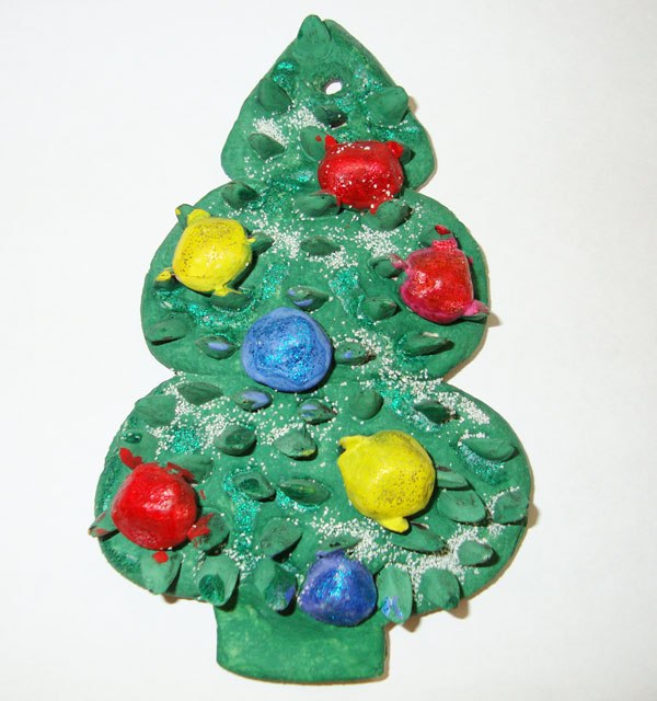 Ялинка з солоного тіста Ялинка з солоного тіста