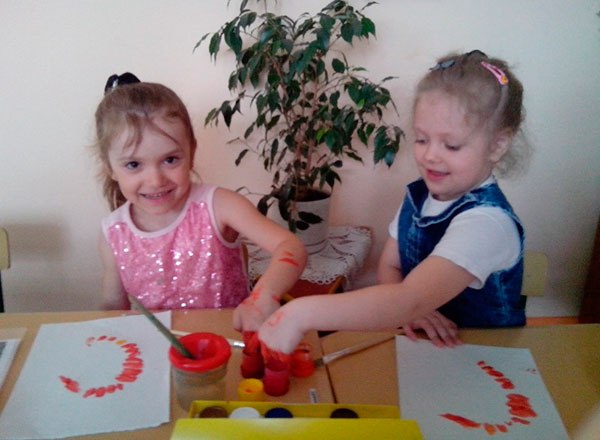 Фото з заняття за ДЕНЬ у дитячому садку