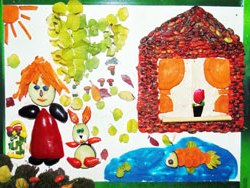 Осінні вироби з природного матеріалу