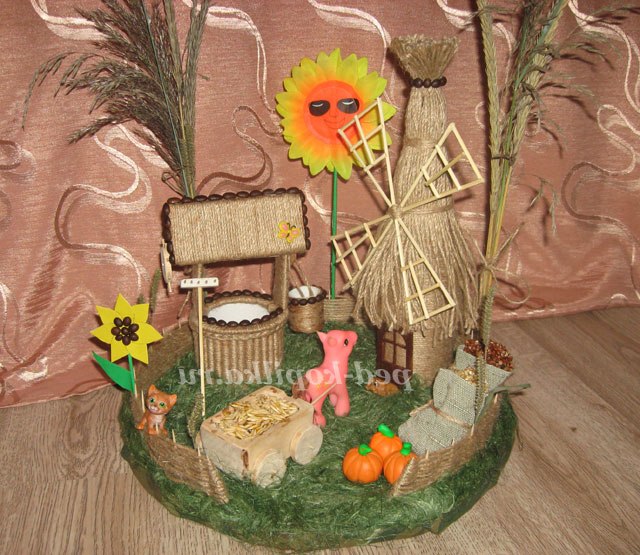 Настільний навчальний макет для дошкільнят Настільний навчальний макет для дошкільнят