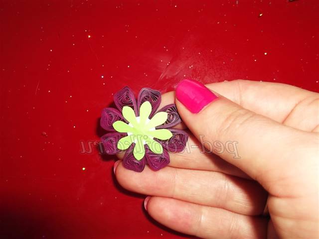 Картина з квітами. Квіллінг майстер клас Картина з квітами. Квіллінг майстер клас