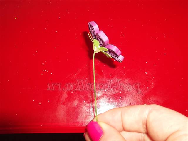 Картина з квітами. Квіллінг майстер клас Картина з квітами. Квіллінг майстер клас