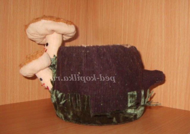 Скарбничка. Гриби на пеньку своїми руками