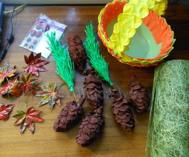 Осіння композиція своїми руками. Майстер-клас