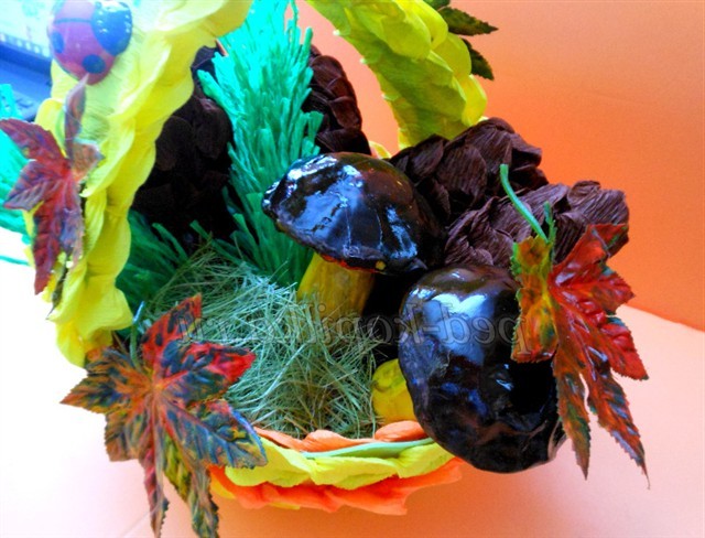 Осіння композиція своїми руками. Майстер-клас