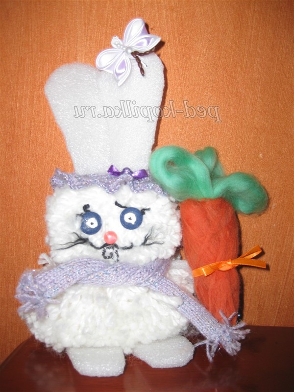 Іграшки з помпонів своїми руками