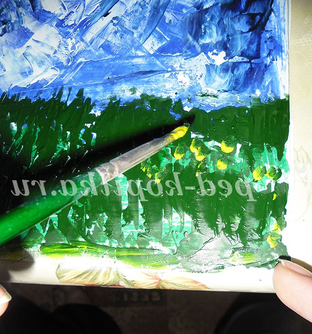 Малювання гір. Майстер-клас