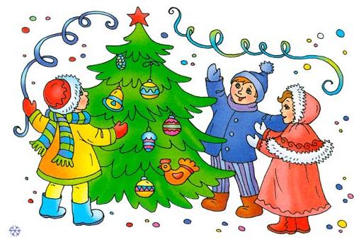 зима, новий рік