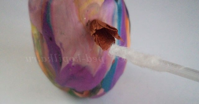 Торцювання на пластиліні. Майстер-клас