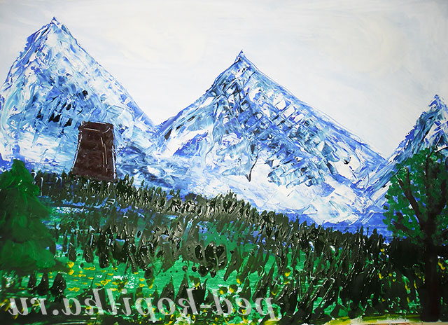 Малювання гір. Майстер-клас