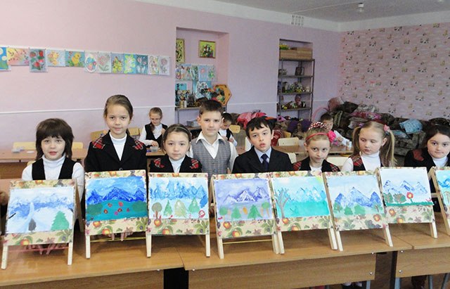 Малювання гір. Майстер-клас