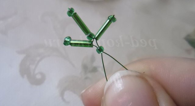 Мімоза з бісеру. Майстер-клас