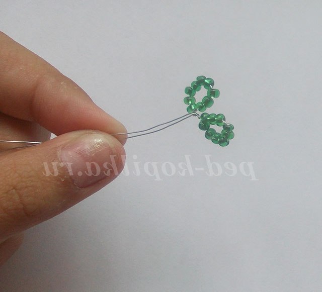 Дерево з бісеру. Майстер-клас. Фото 10