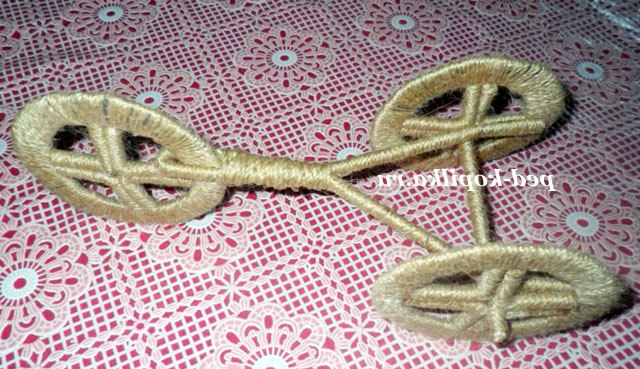 Велосипед кашпо з шпагату. Майстер-клас