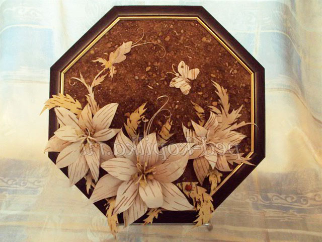 Панно з берести своїми руками