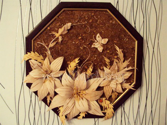 Панно з берести своїми руками