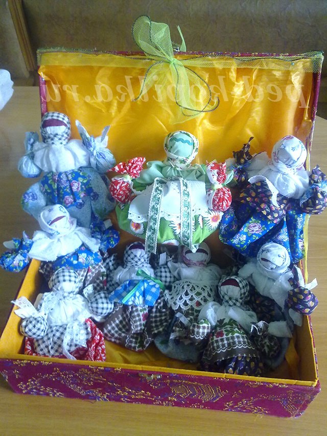 Ганчіркова лялька своїми руками. Майстер-клас