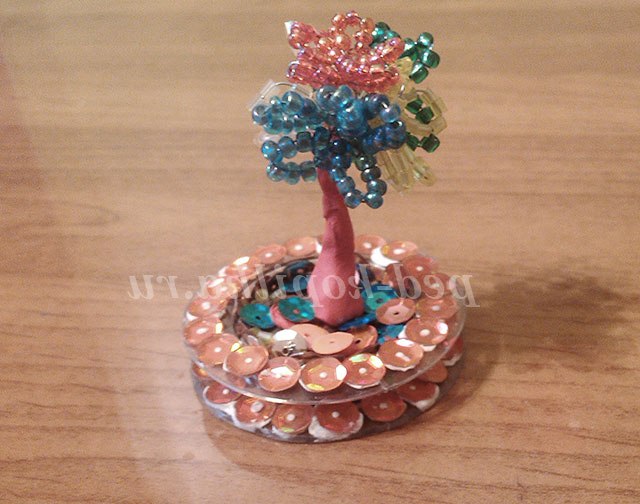 Дерево з бісеру. Майстер-клас