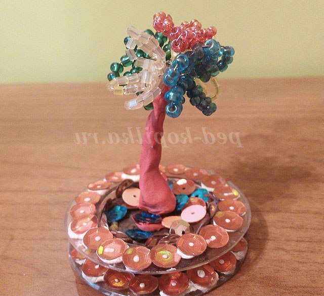 Дерево з бісеру. Майстер-клас