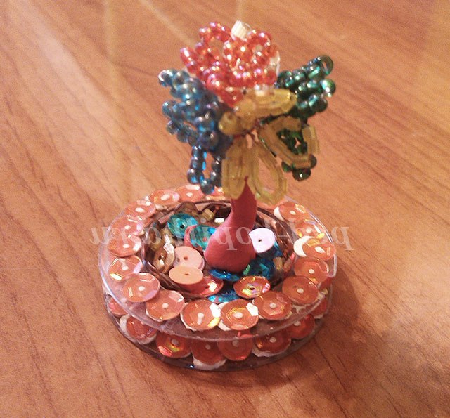 Дерево з бісеру. Майстер-клас